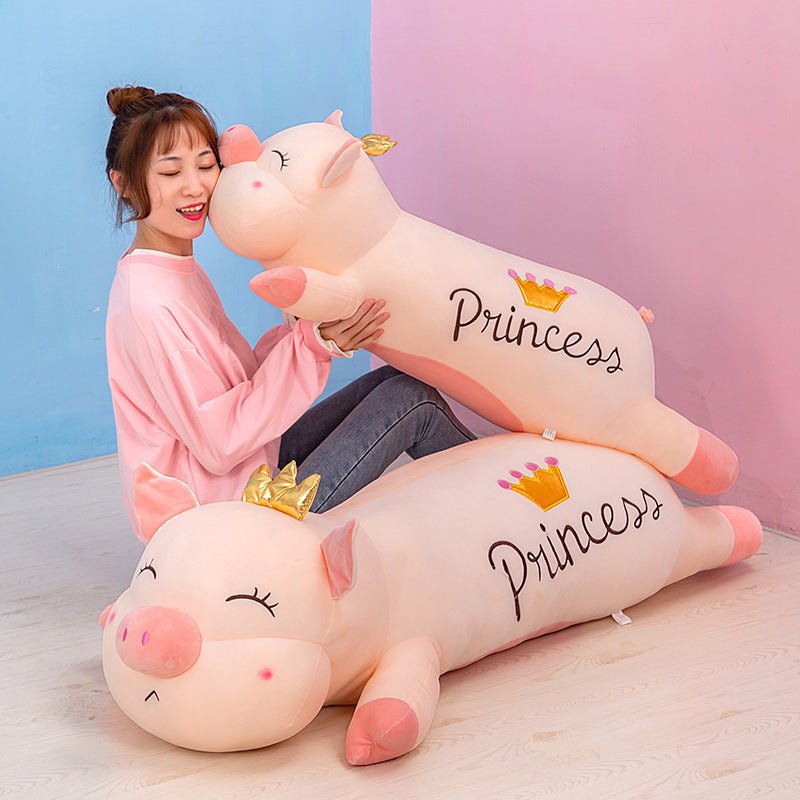 Crown Peppy Pig Plush Toy