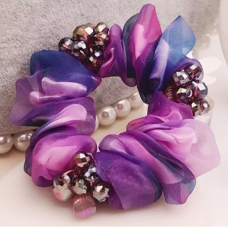 Women's Flower Hair Band Rubber Band Jewelry