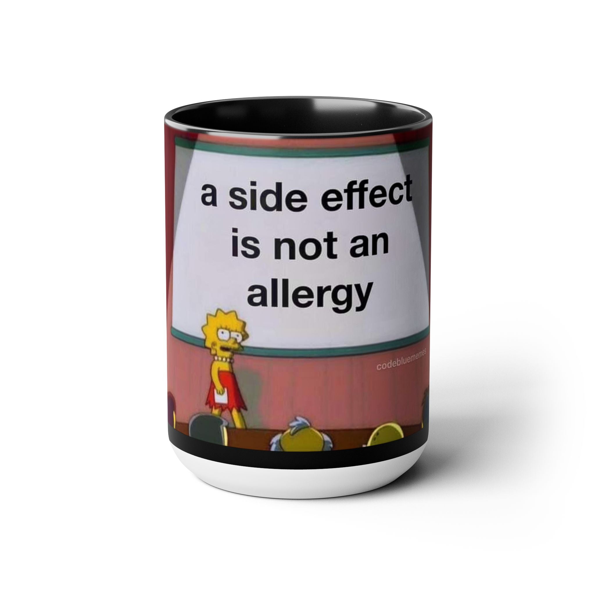 Two-Tone Coffee Mugs, 15oz