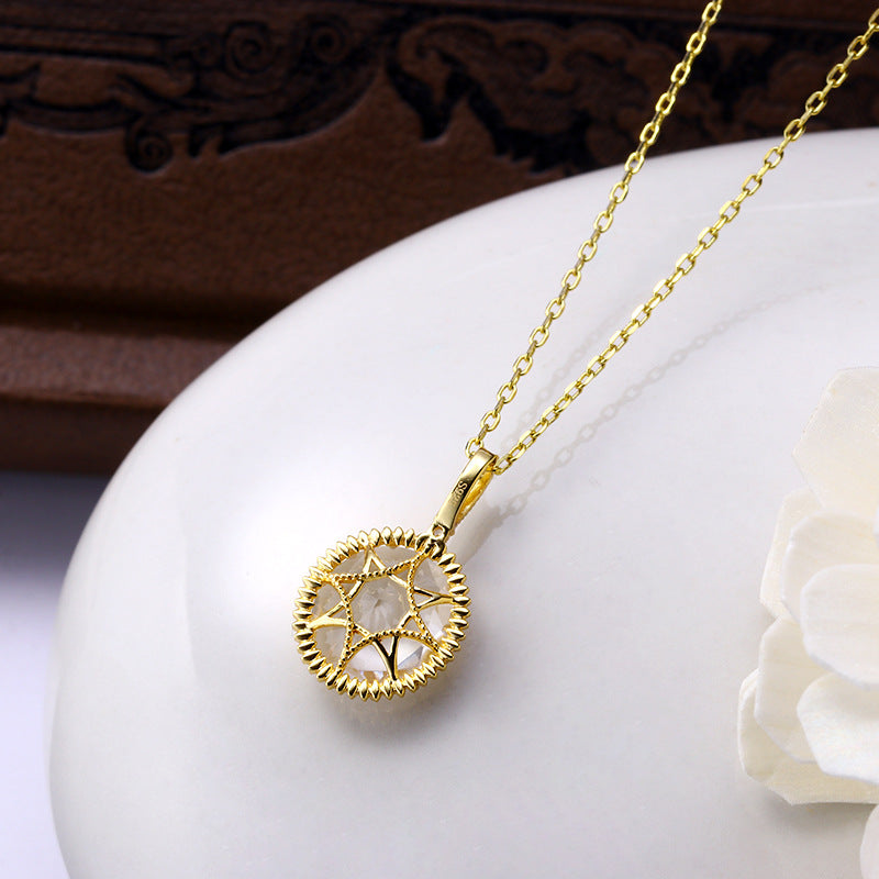 Arcador Vintage Hollow Necklace