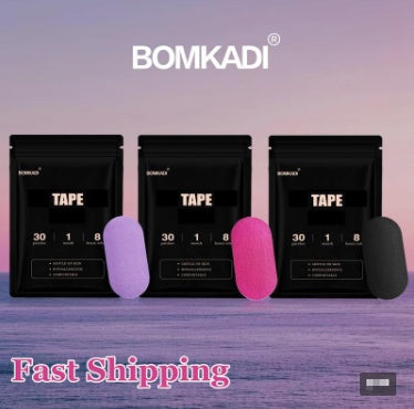 BOMKADl Mouth Tape  30pcs  Pain FreeRemoval Hypoallergenic Latex Free & Gentle OnSkin Medical Grade Adhesive Cotton Tape PurplePink Black Breathable Mouth