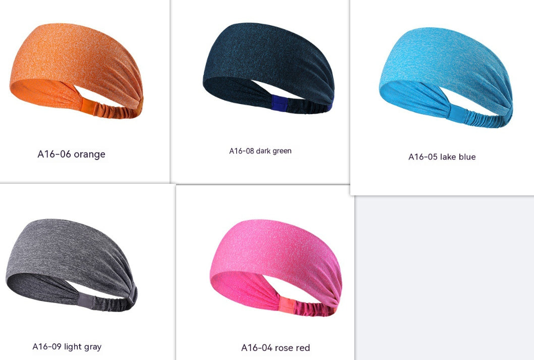 Quick-Drying Antiperspirant Yoga Hair Band for Women