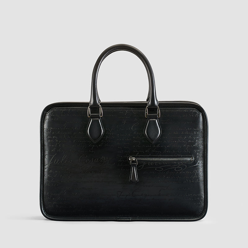 Hand-Rubbed Vintage Business Bag