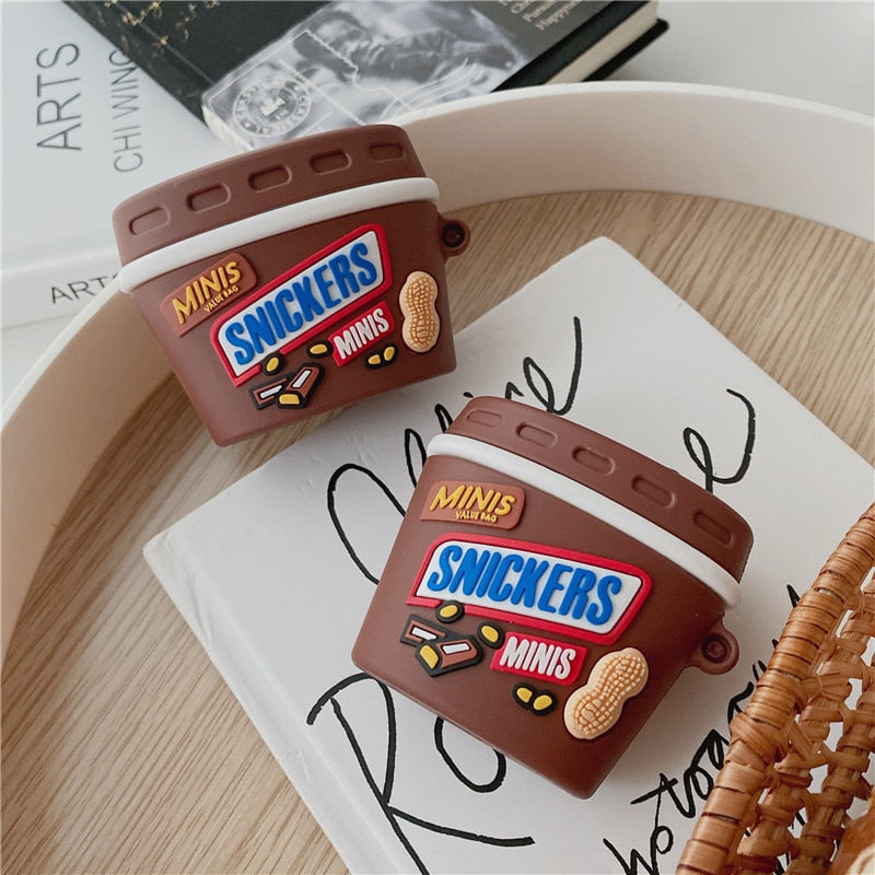 Compatible with Apple, Soft Shell Silicone Wireless Bluetooth Headset Box