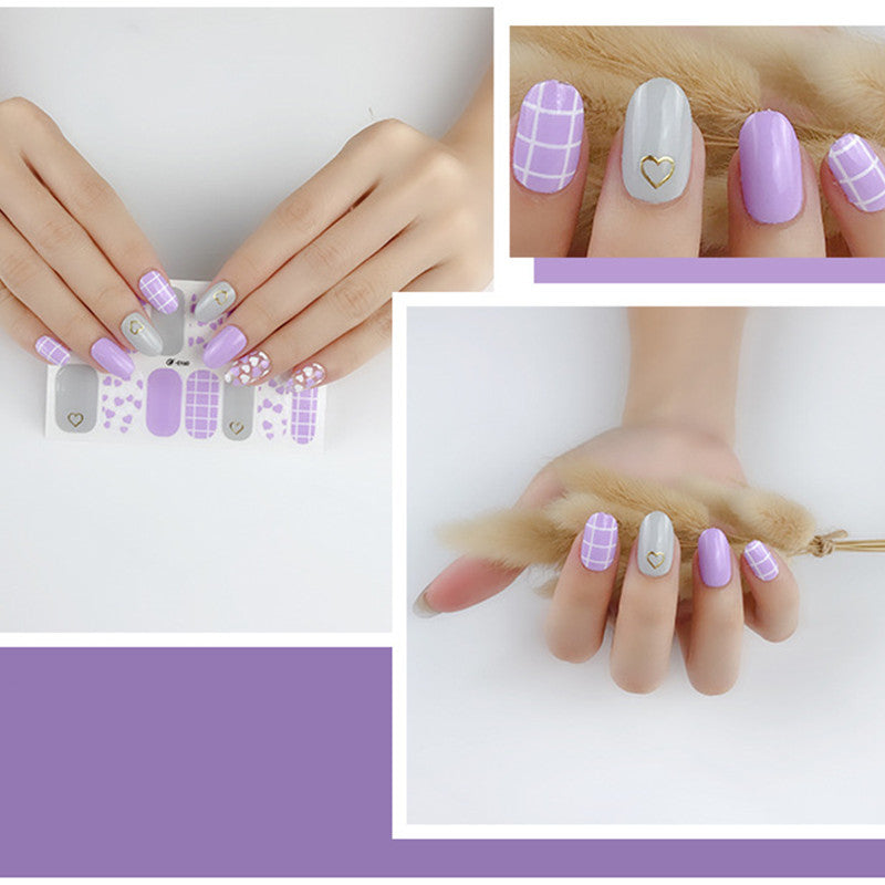 3D Bronzing Nail Stickers