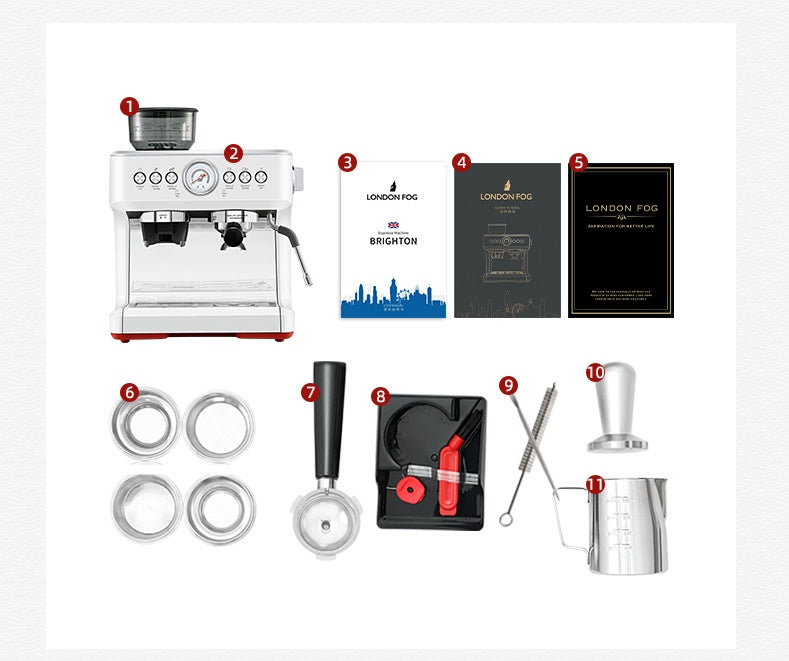 Household Small Semi-Automatic Coffee Machine