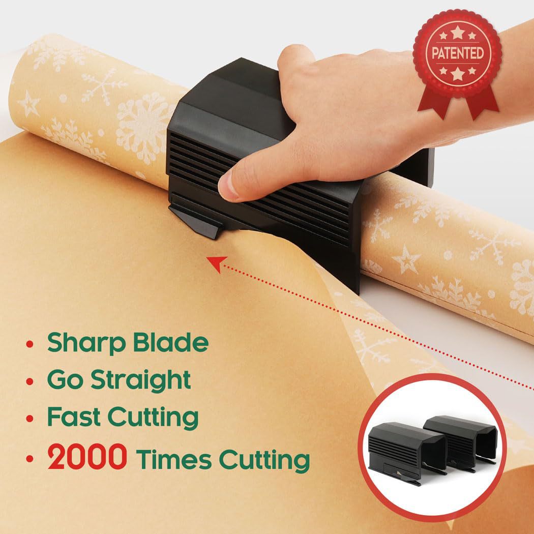 Creative Roll Paper Scroll Packaging Paper Cutter