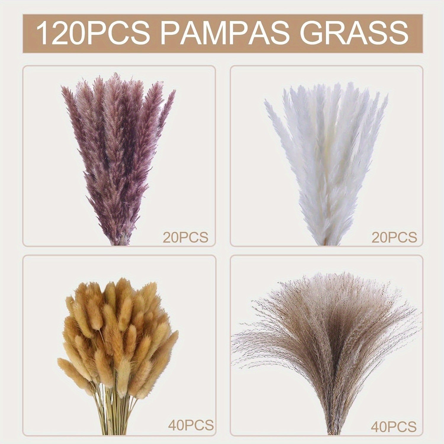 Dried Grass Flower Bouquet Customization Preserved Flower Bouquet