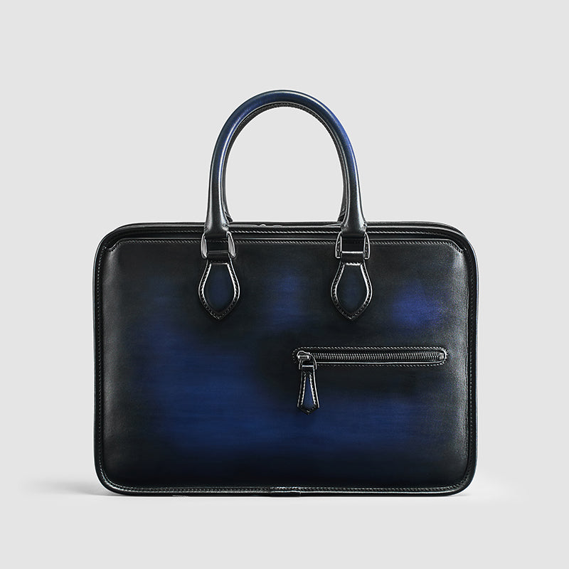 Hand-Rubbed Vintage Business Bag