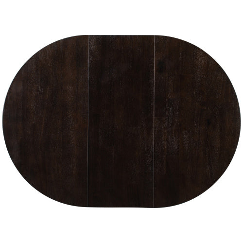 5-Piece Farmhouse Wooden Dining Table Set