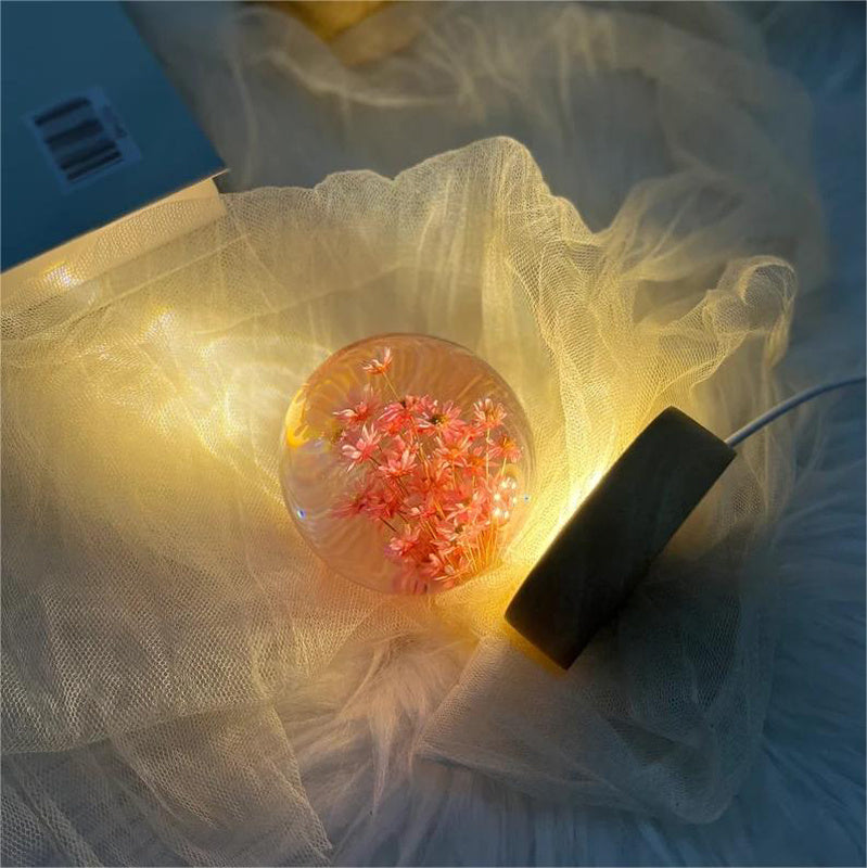 Transparent Atmosphere Decoration Bedroom Bedside Lamp