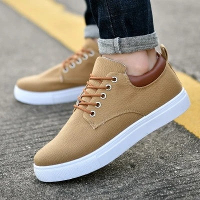 Breathable Mens Casual Canvas Sport Shoes