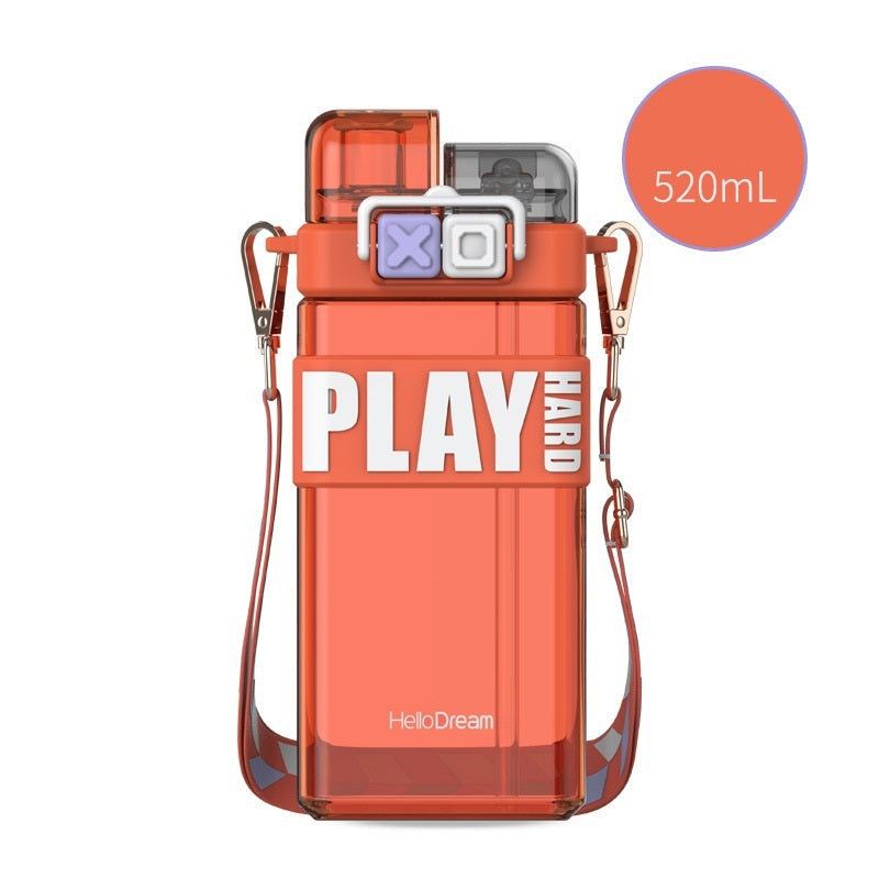 Tritan Material High Temperature Sports Anti-Fall Water Bottle