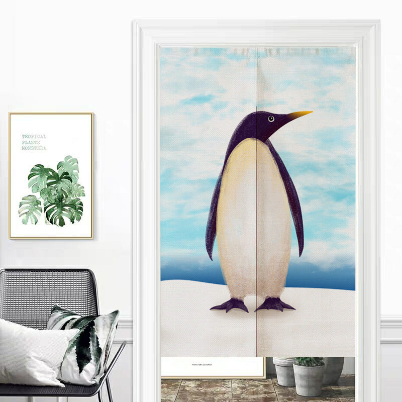 Household Non-Perforated Anti-Mosquito Printing Curtain