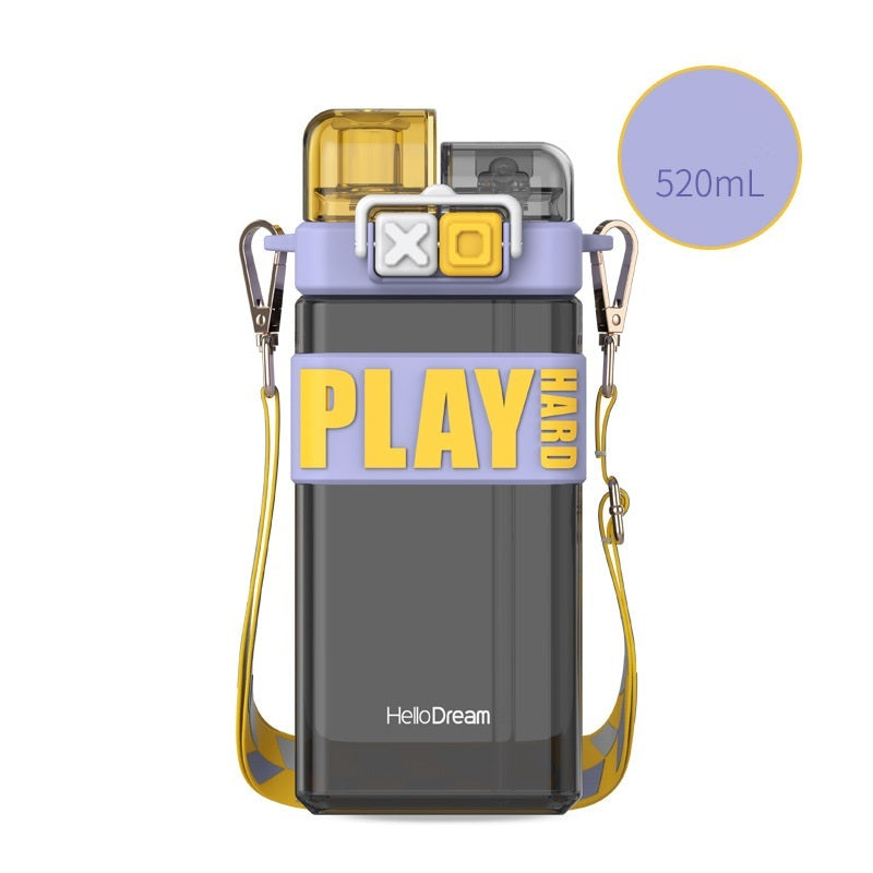 Tritan Material High Temperature Sports Anti-Fall Water Bottle
