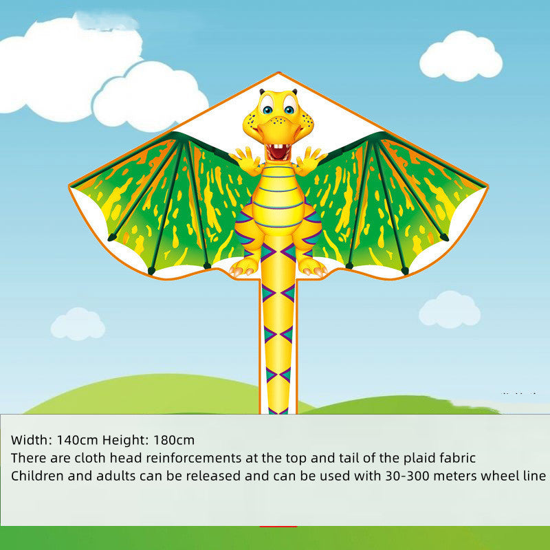 New Polyester Children's Peacock Pterodactyl Kite