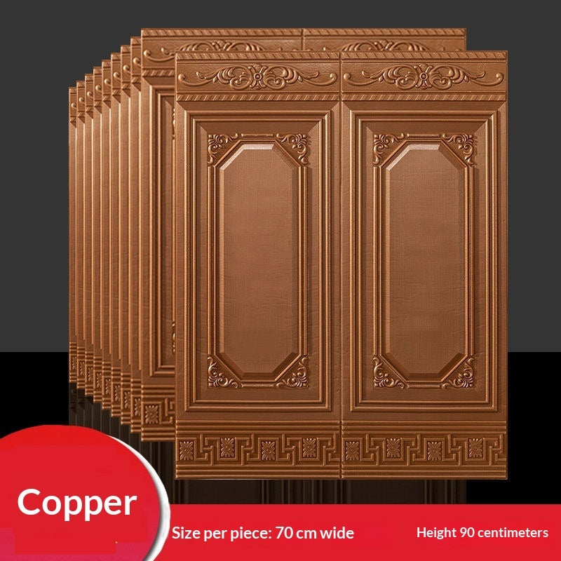 Waterproof, Impact-Resistant Self-Adhesive 3D Wall Stickers