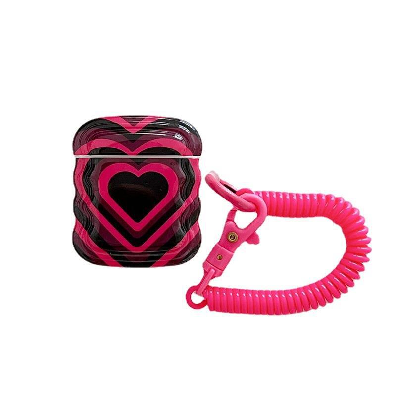 Rose Cherry English Headphone Cover Protective Case Soft Silicone