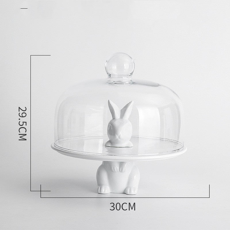 Nordic Lovely Rabbit Fruit Plate
