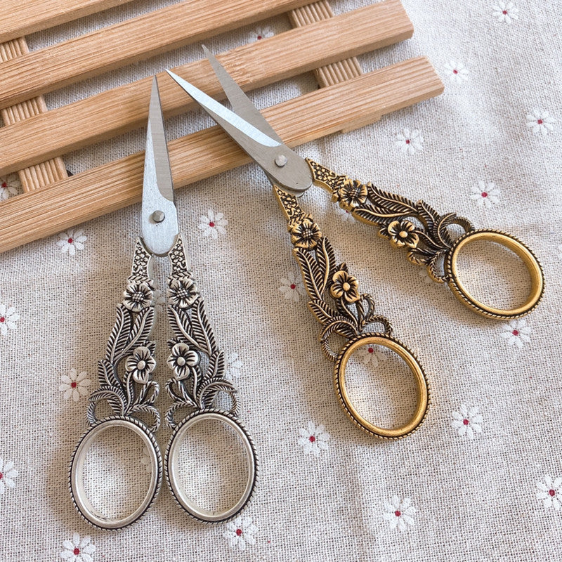 New Retro Daffodil Scissors Stationery Office Supplies