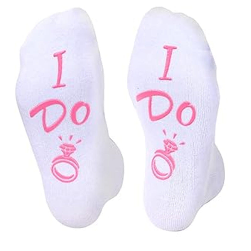 Cotton Couple Ring Mid-Calf Socks