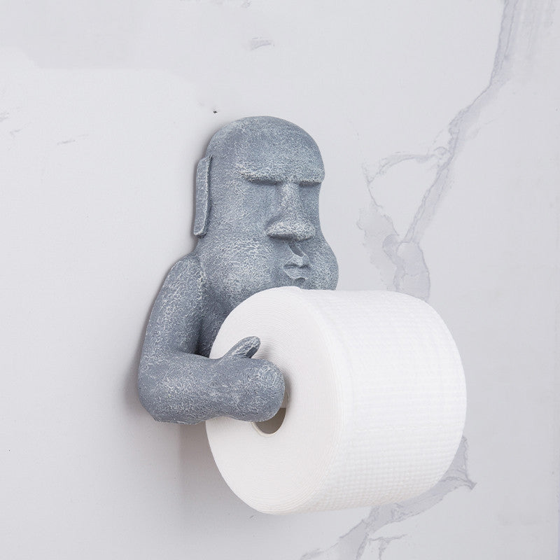 Personality Funny Toilet Roll Paper Decoration Storage Rack