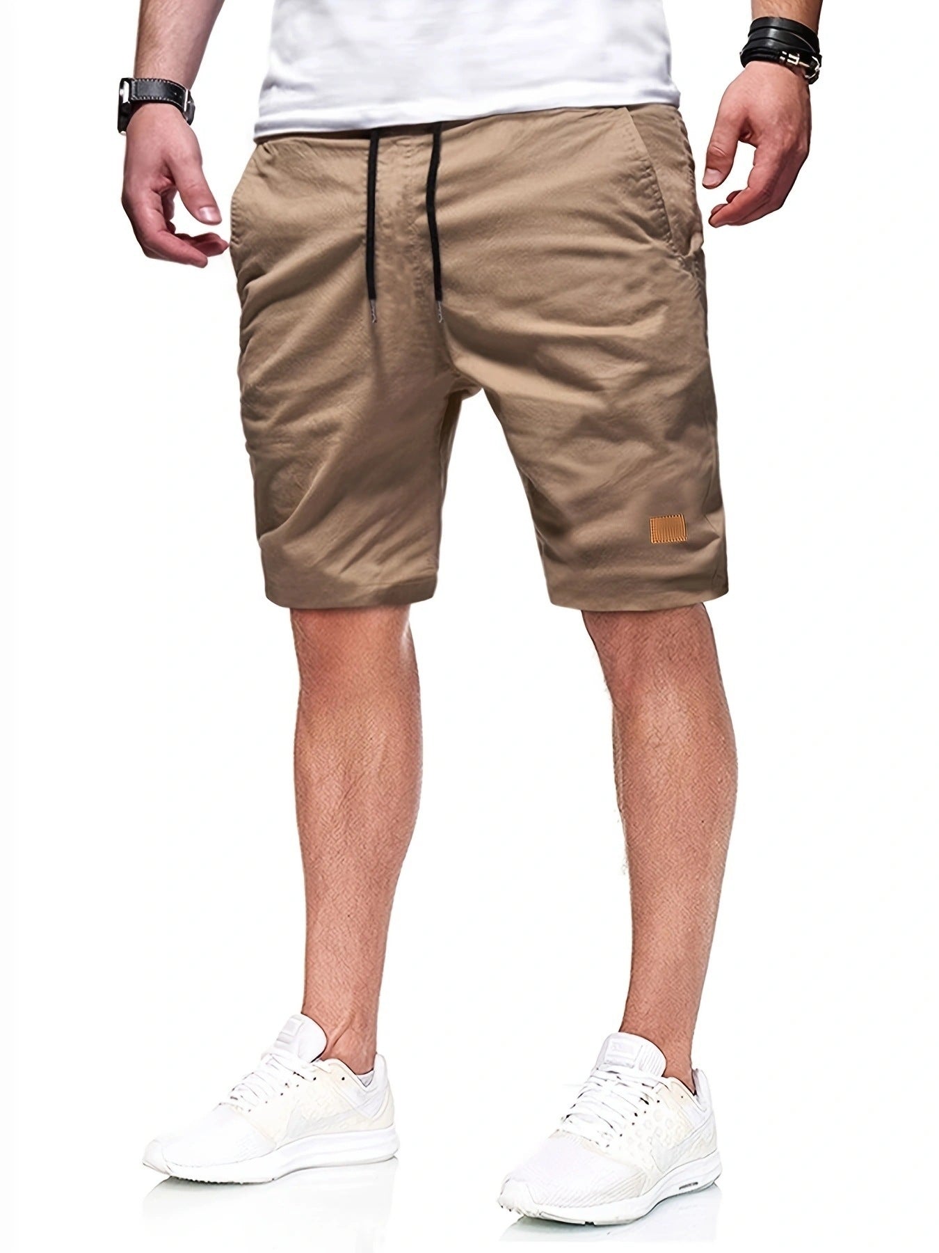 Loose Sports Non-Elastic Men's Workwear Shorts