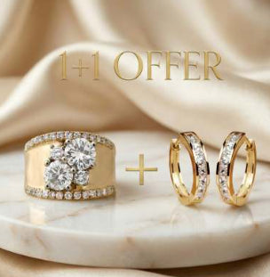 European And American Luxury Round Engagement Ring