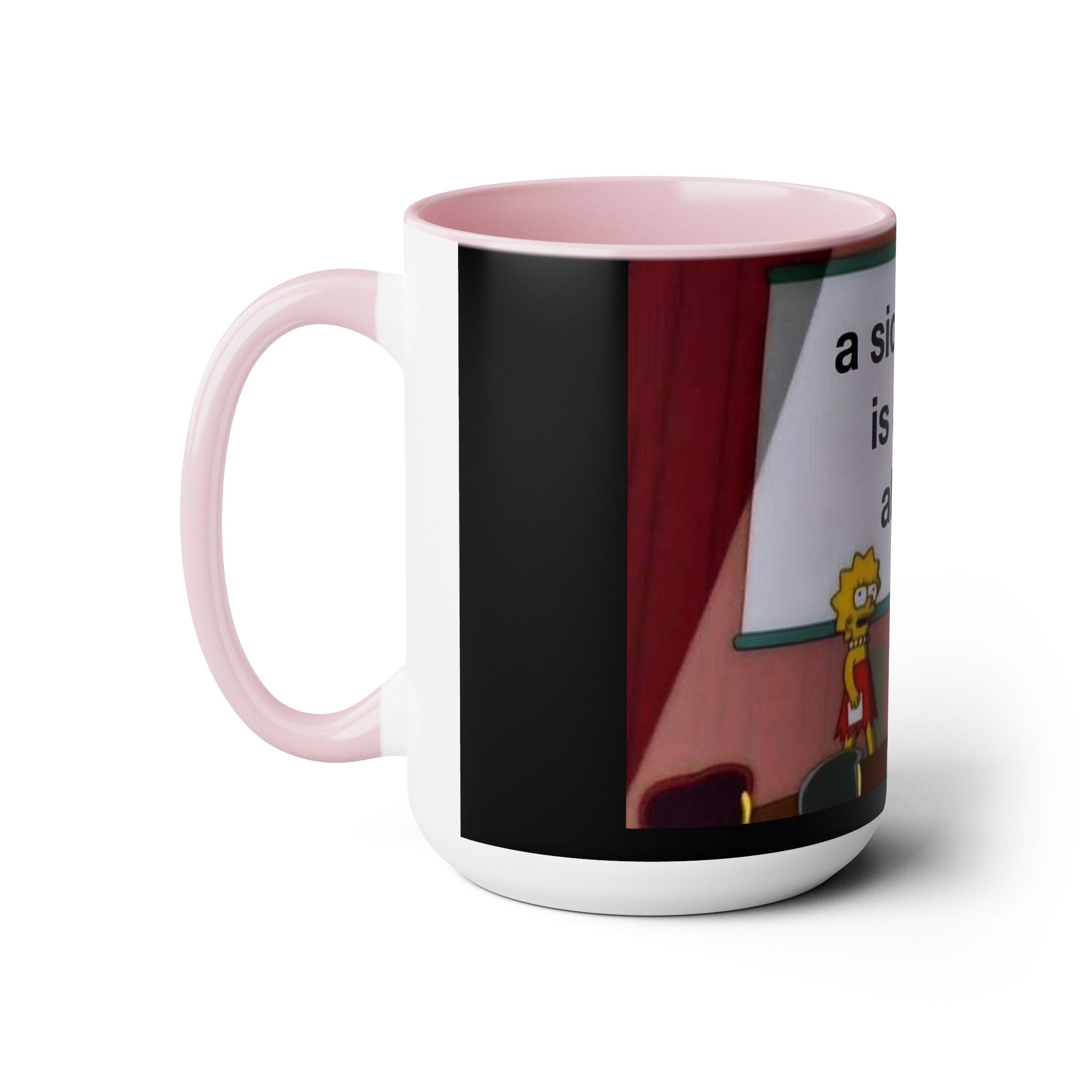 Two-Tone Coffee Mugs, 15oz