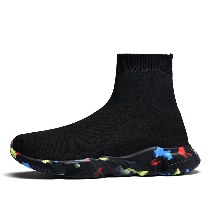 Old Beijing Cloth Shoes Women Elastic Socks Shoes