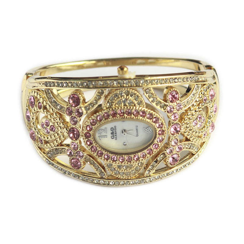 Ladies Non-Mechanical Diamond Bracelet Quartz Watch