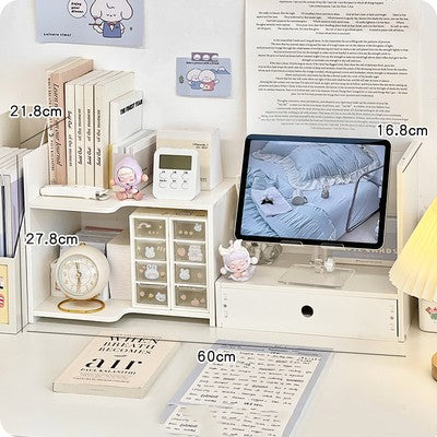 Desktop Combination Shelving BookstandDisplay Shelf