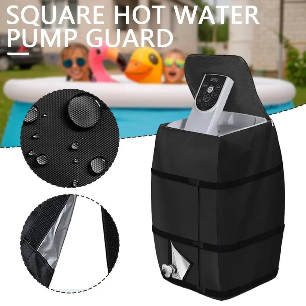 Bathtub Heater Pump Waterproof And Dustproof Cover Suitable For Winter Inflatable Hot Tub Heater Pump Cover Dust Cover