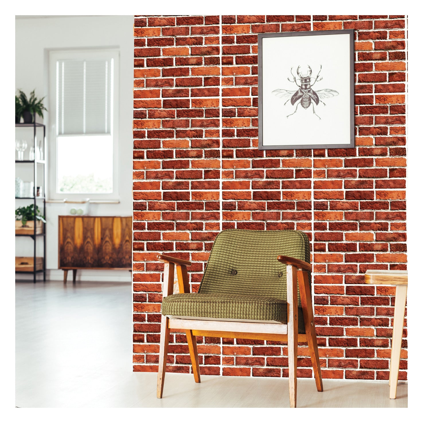 Wallpaper Self-Adhesive PVC Living Room Background Wall Sticker
