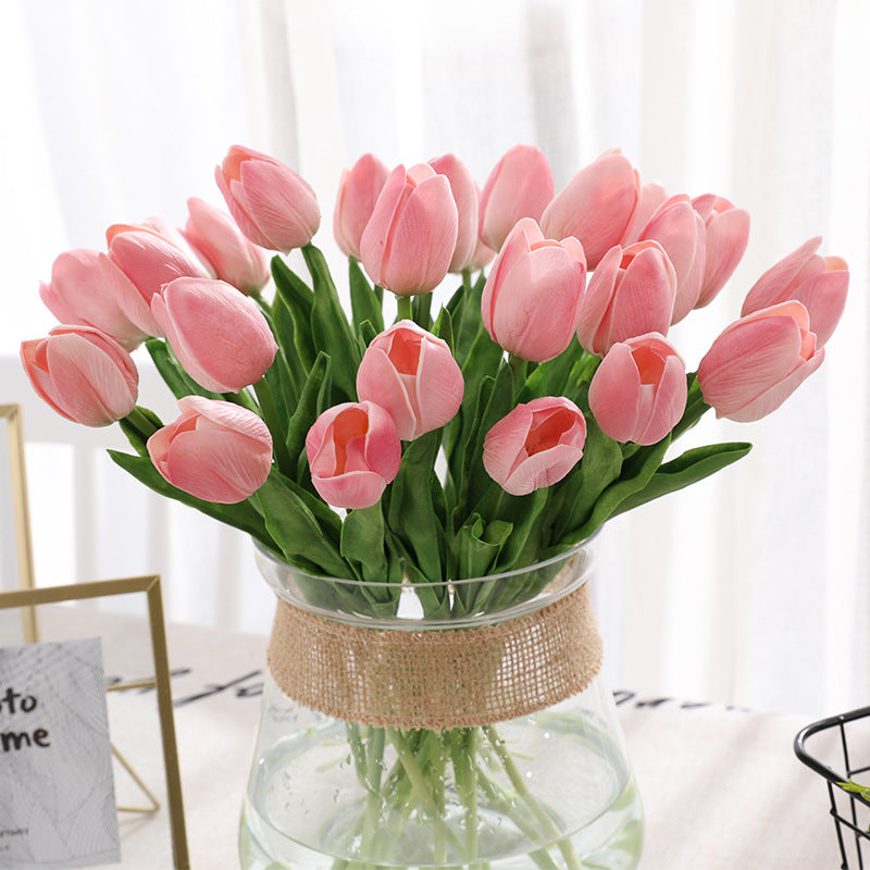 PU Mini Tulip Simulation Flower