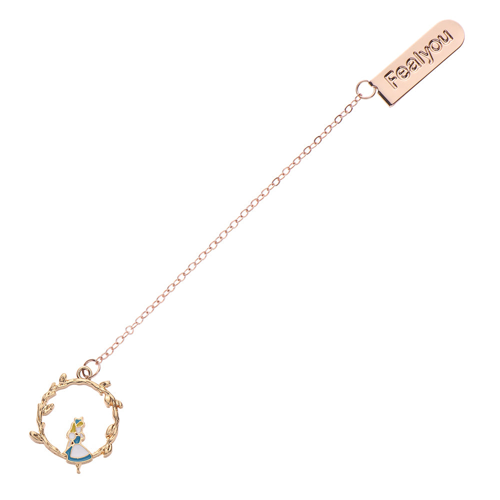 Creative Cartoon Metal Pendant Bookmark