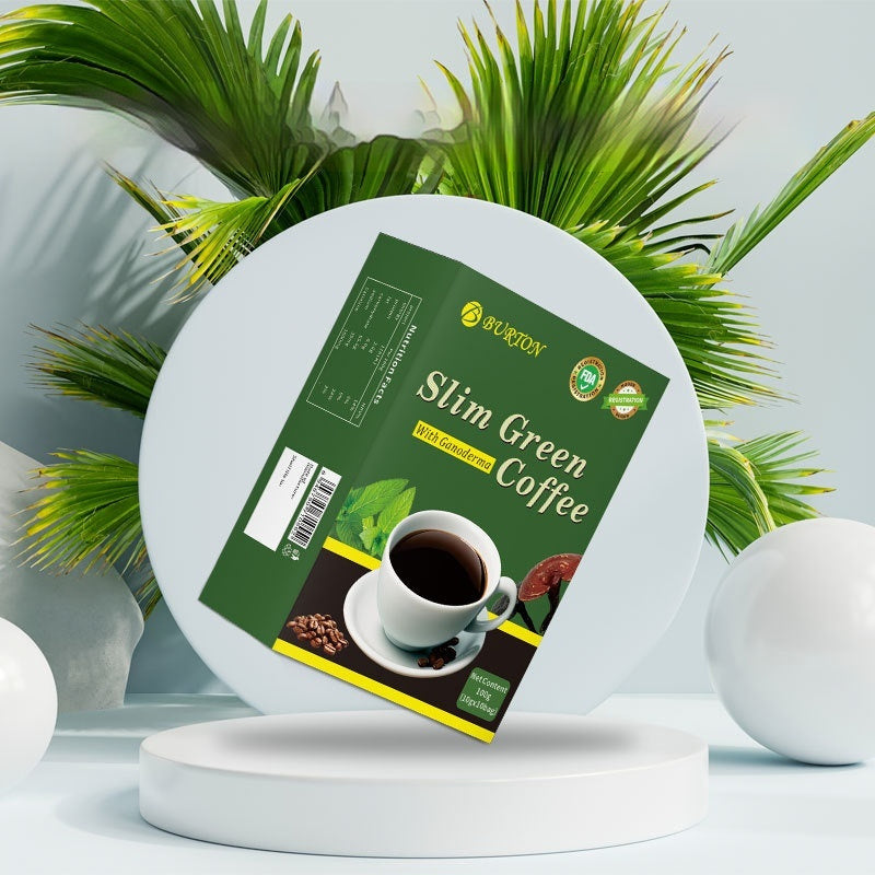 Ganoderma Lucidum Hericium Erinaceus Mushroom Green Coffee