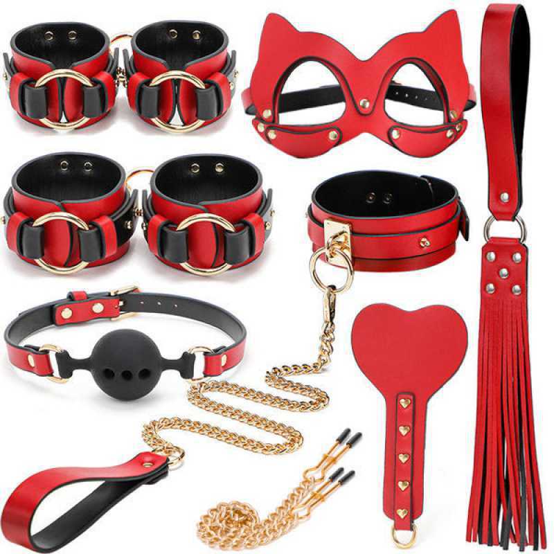 Training Handcuffs High-End On Bed