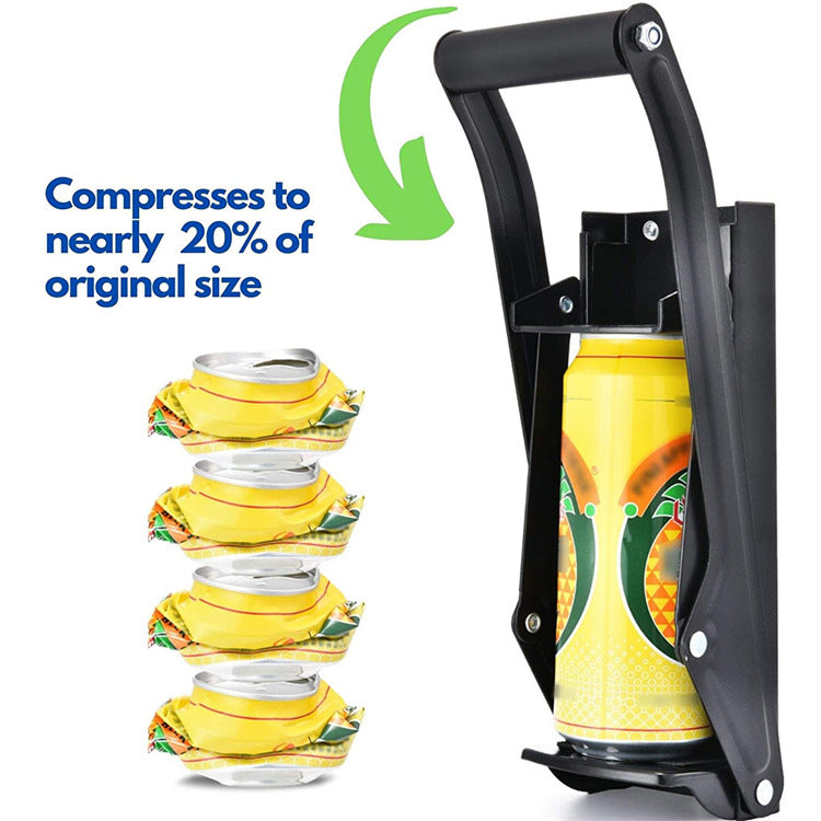 Wall-Mounted Hand Pull Cans Can Pressing Machine Shrink Flattening Device