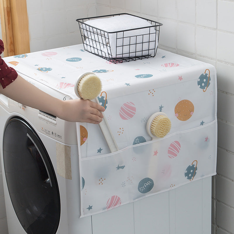 Cartoon Waterproof Multifunctional Storage Refriderator Cover