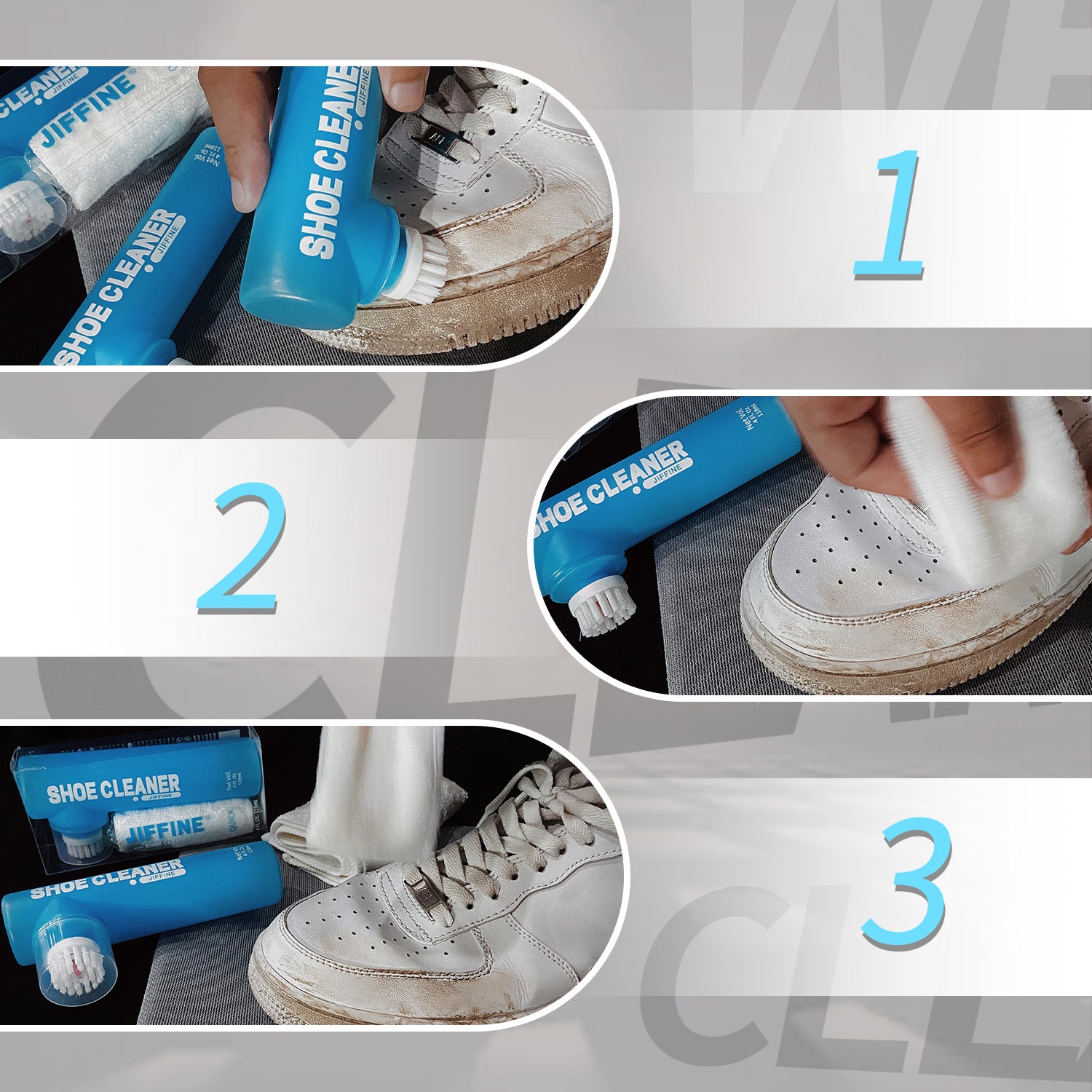 JIFFINE Sneaker Cleaner
