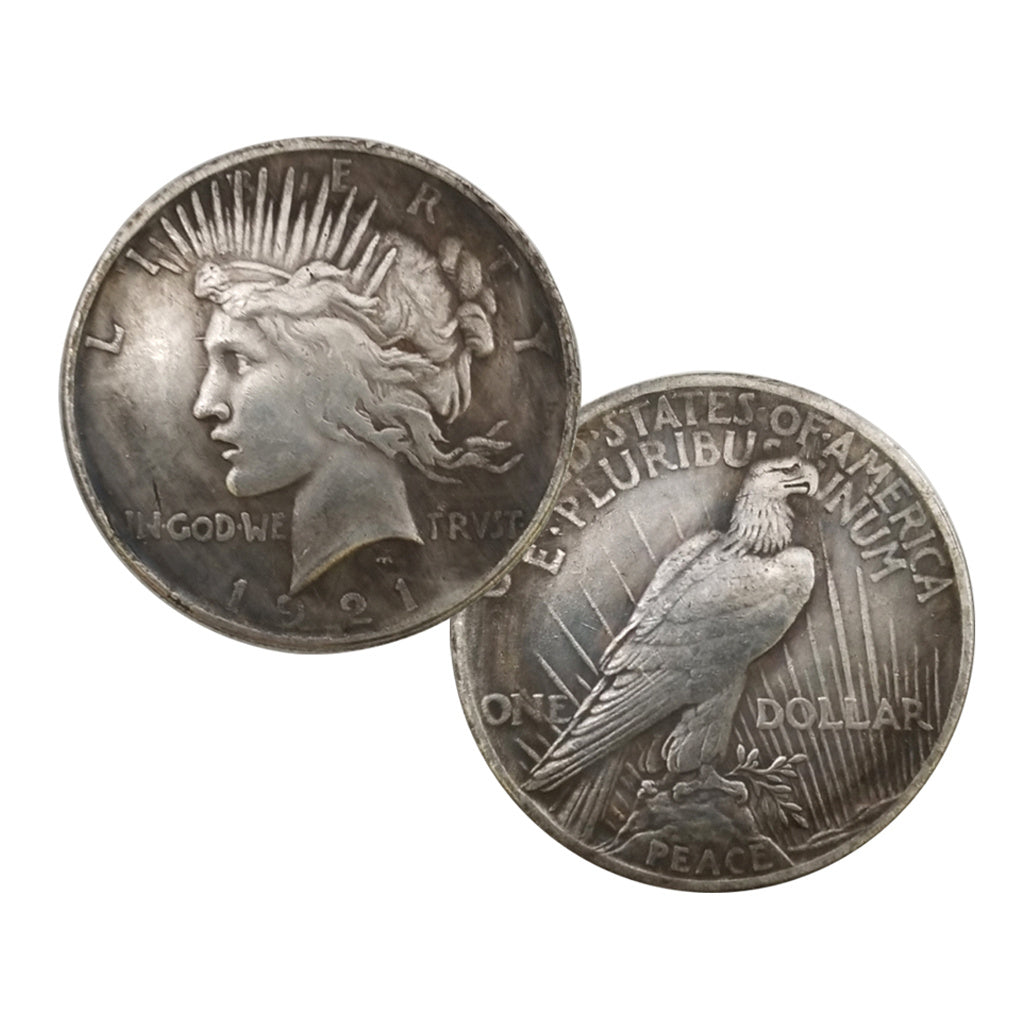 US Morgan Memorial Coin Antique Silver Dollar