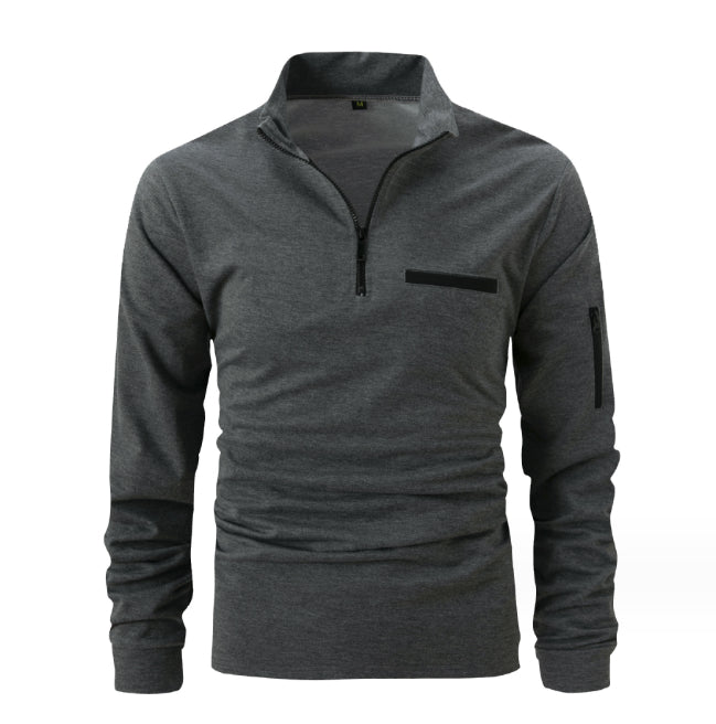 Spring And Autumn Arm Zipper Man's Sportswear