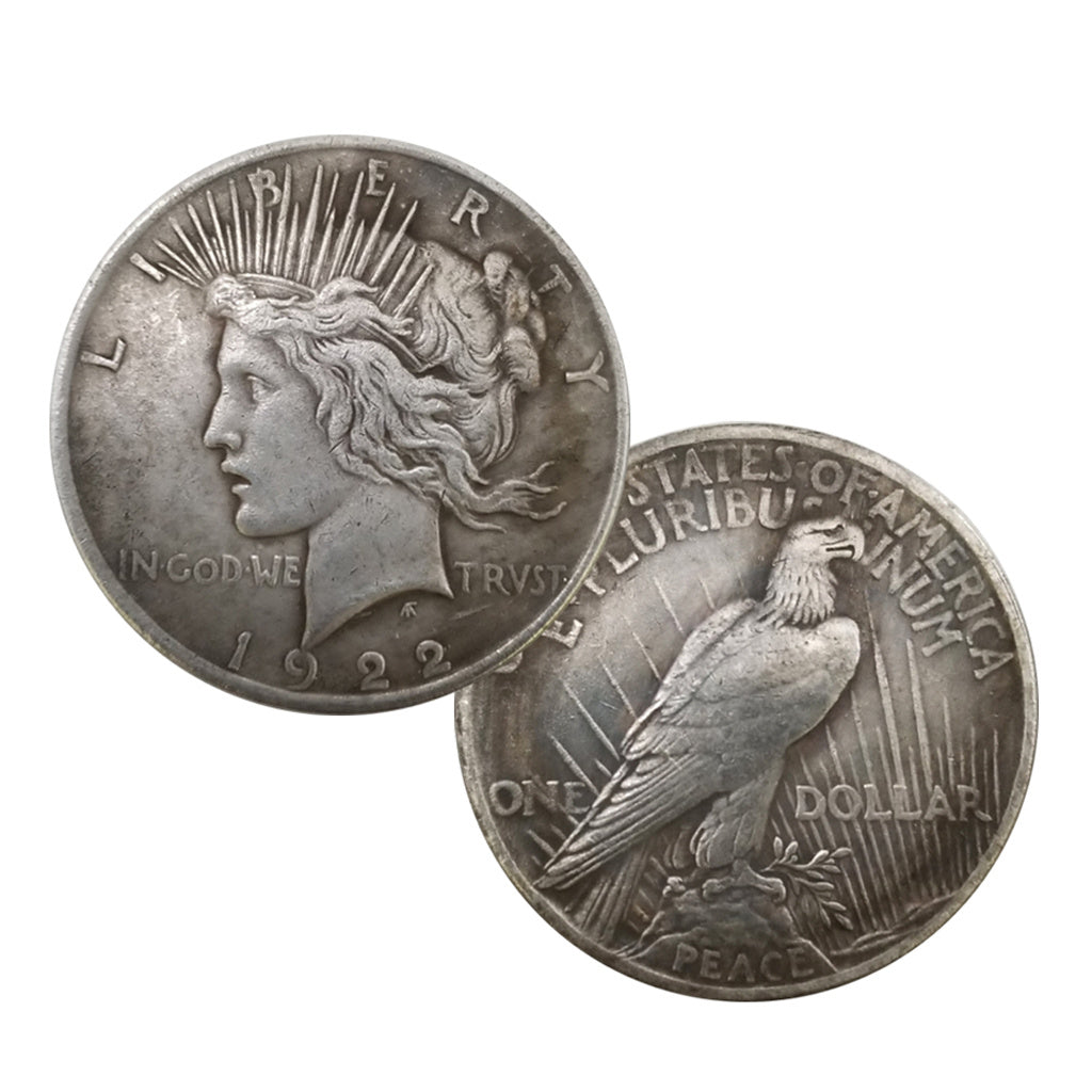 US Morgan Memorial Coin Antique Silver Dollar