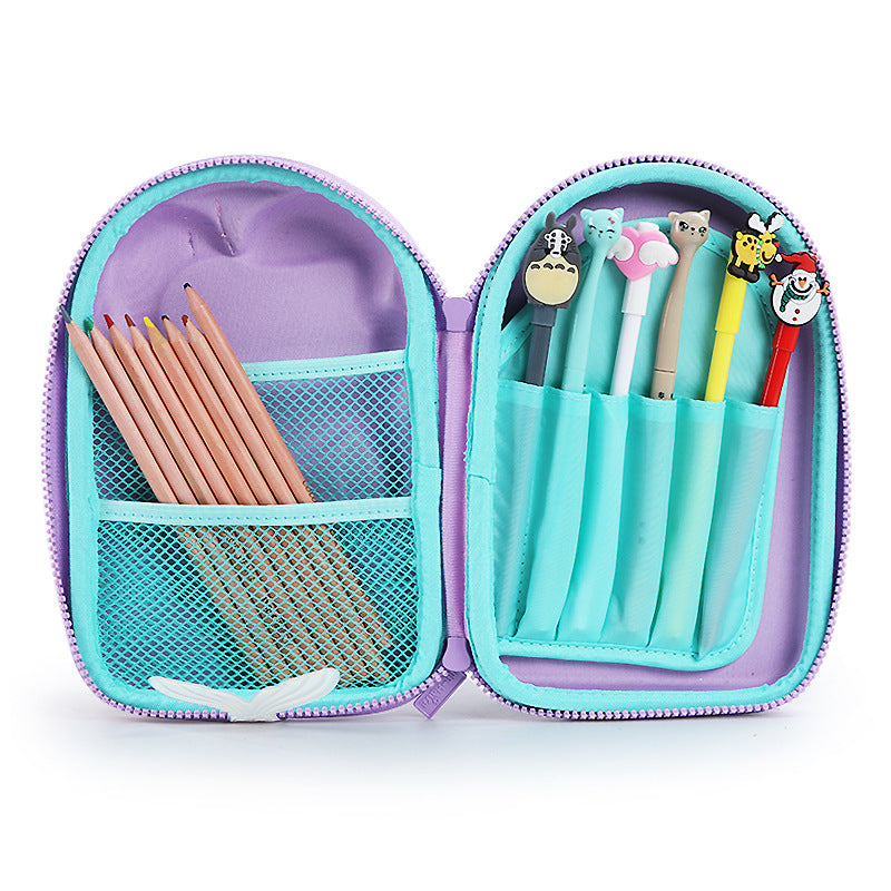 Long Braided Mermaid Pencil Case