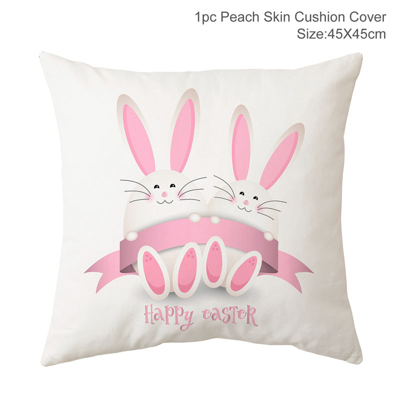 Easter Pillowcase Rabbit Photo Rabbit Pull Flag