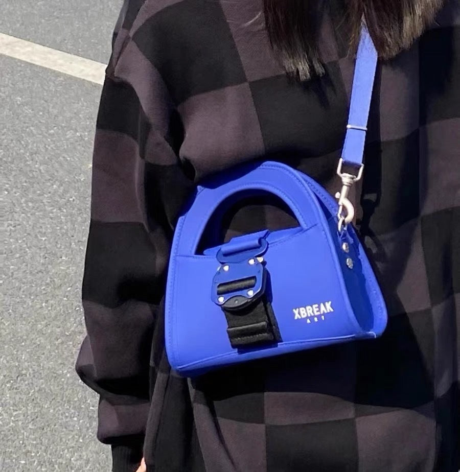 Fashion One Shoulder Crossbody Bag Klein Blue