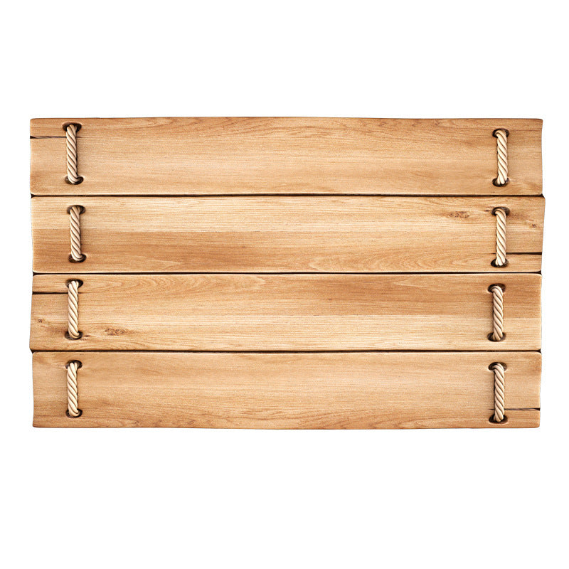 Wood Grain Bathroom Mats Absorbent Non-Slip Bathroom Disposable Special-Shaped Household