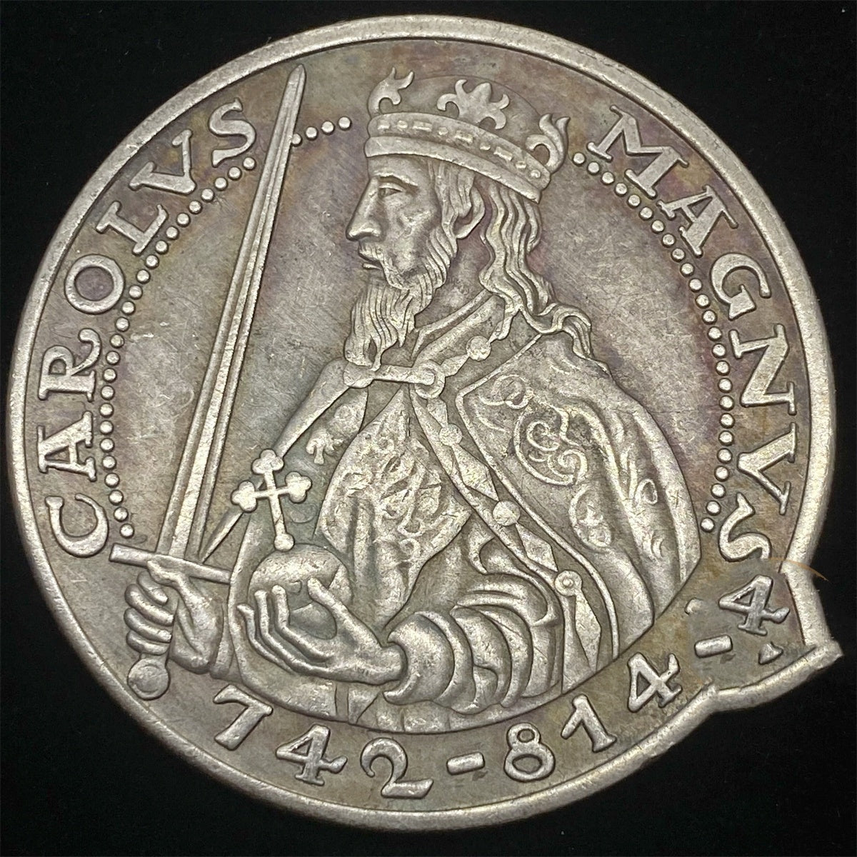 Texas Coin Sword Crown Victory Retro Game