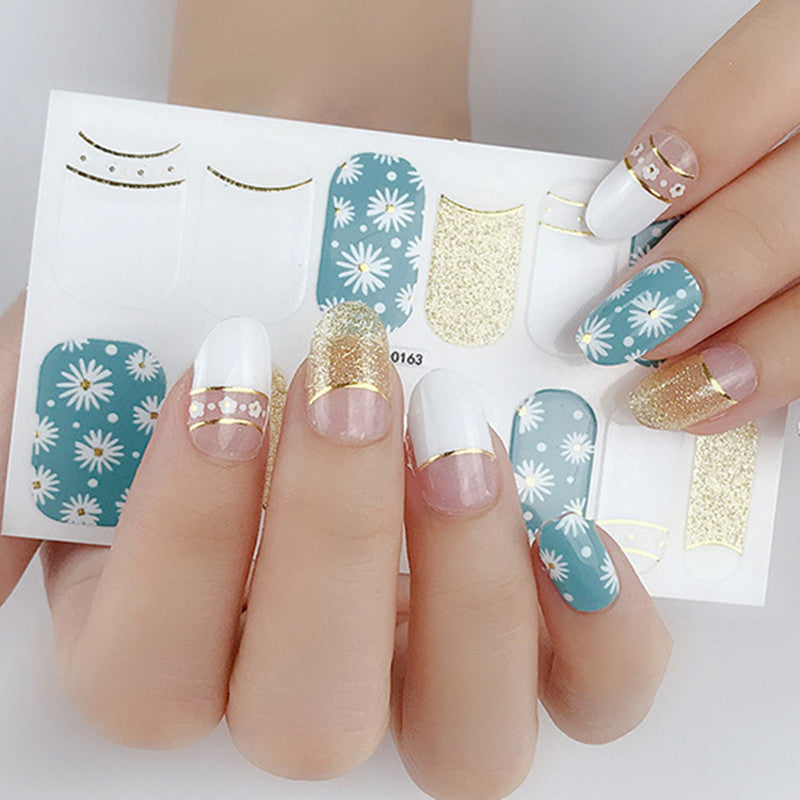 3D Bronzing Nail Stickers